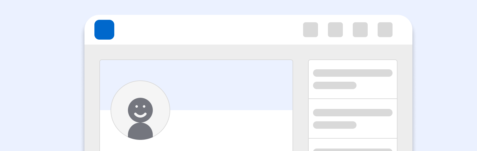 LinkedIn profile preview