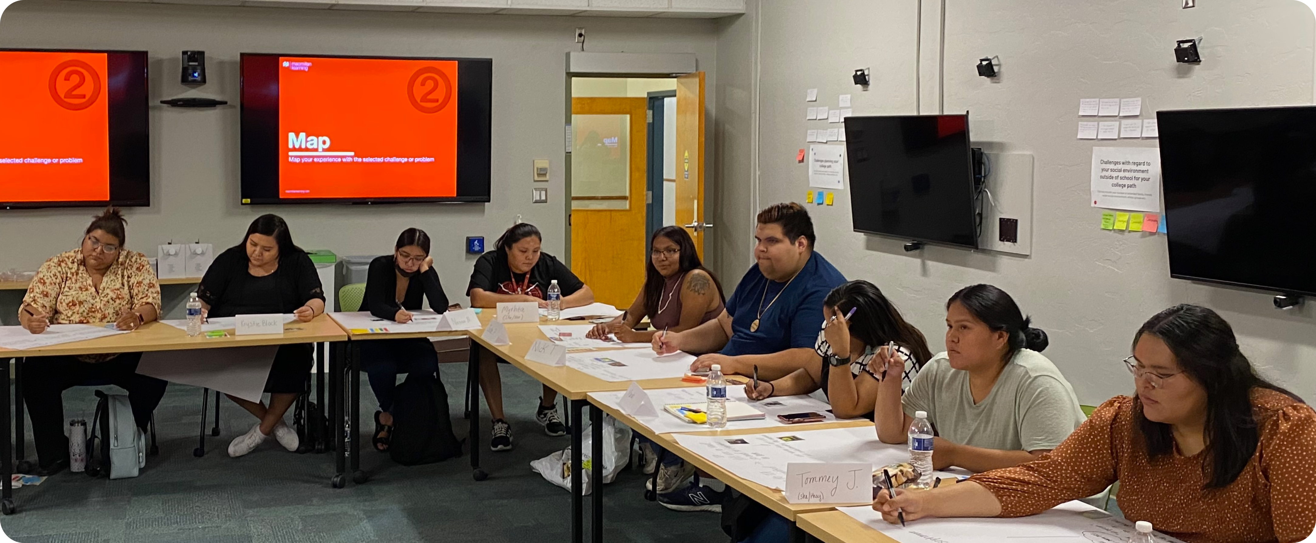 University of Arizona workshop with Indigenous students